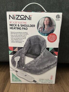 Nizoni 18" x 22" Electric Neck & Shoulder Heating Pad